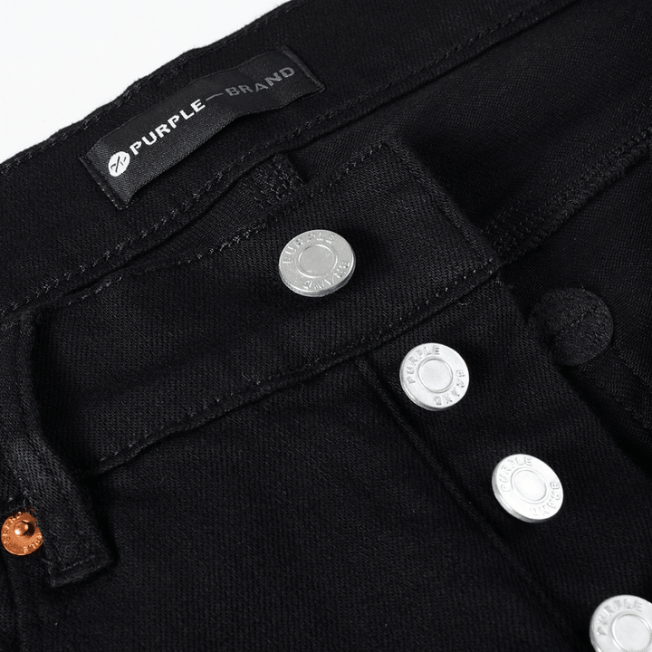 Purple Full Black Jeans - Novell "Fashion"