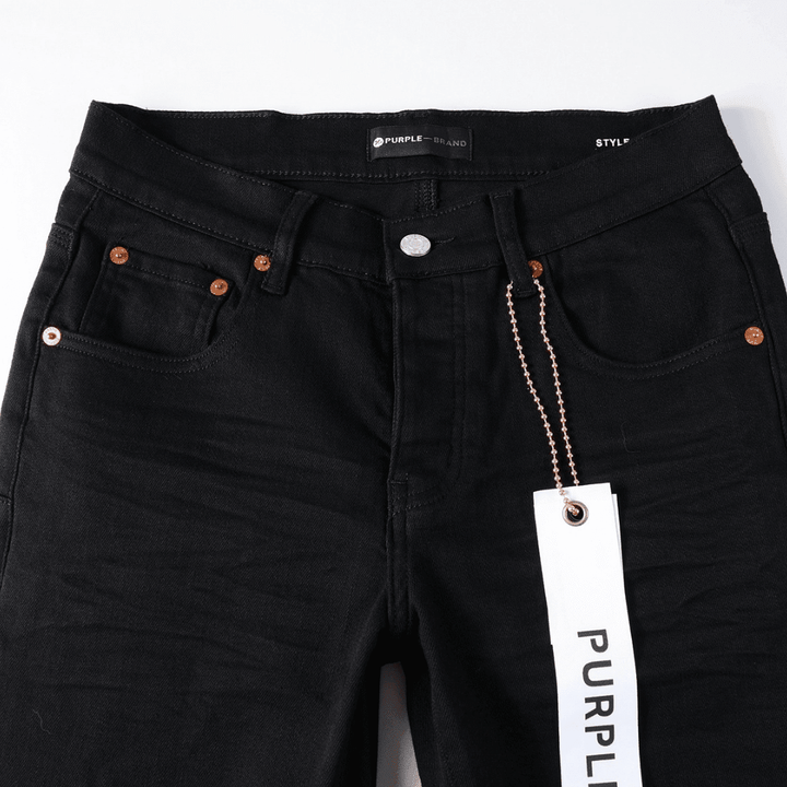 Purple Full Black Jeans - Novell "Fashion"