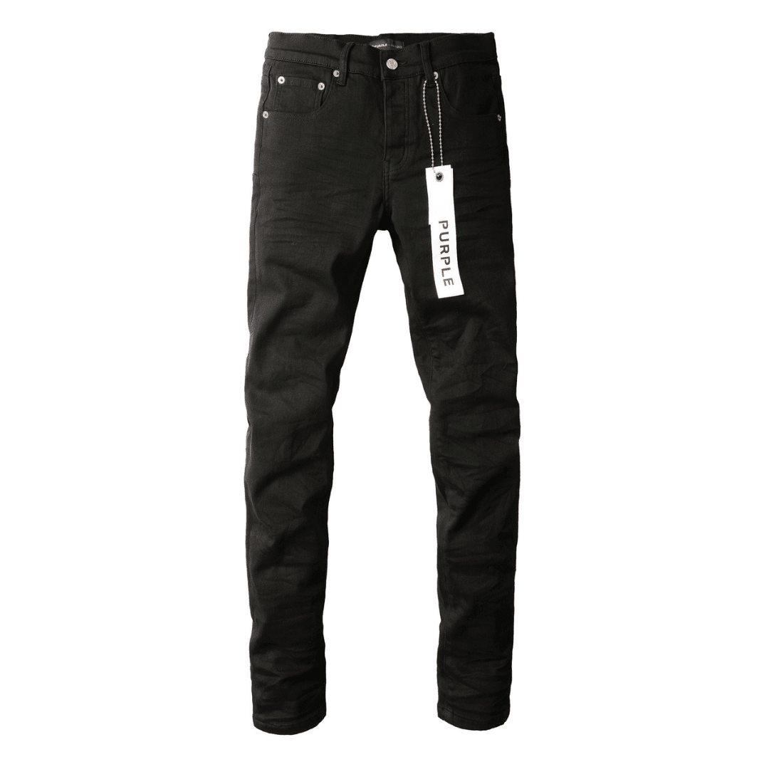 Purple Full Black Jeans - Novell "Fashion"