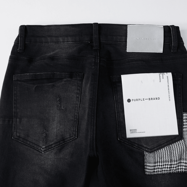 Purple Gradient Black Jeans - Novell "Fashion"