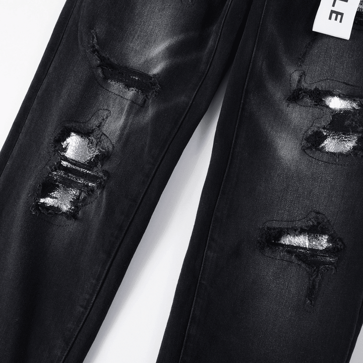 Purple Gradient Black Jeans - Novell "Fashion"