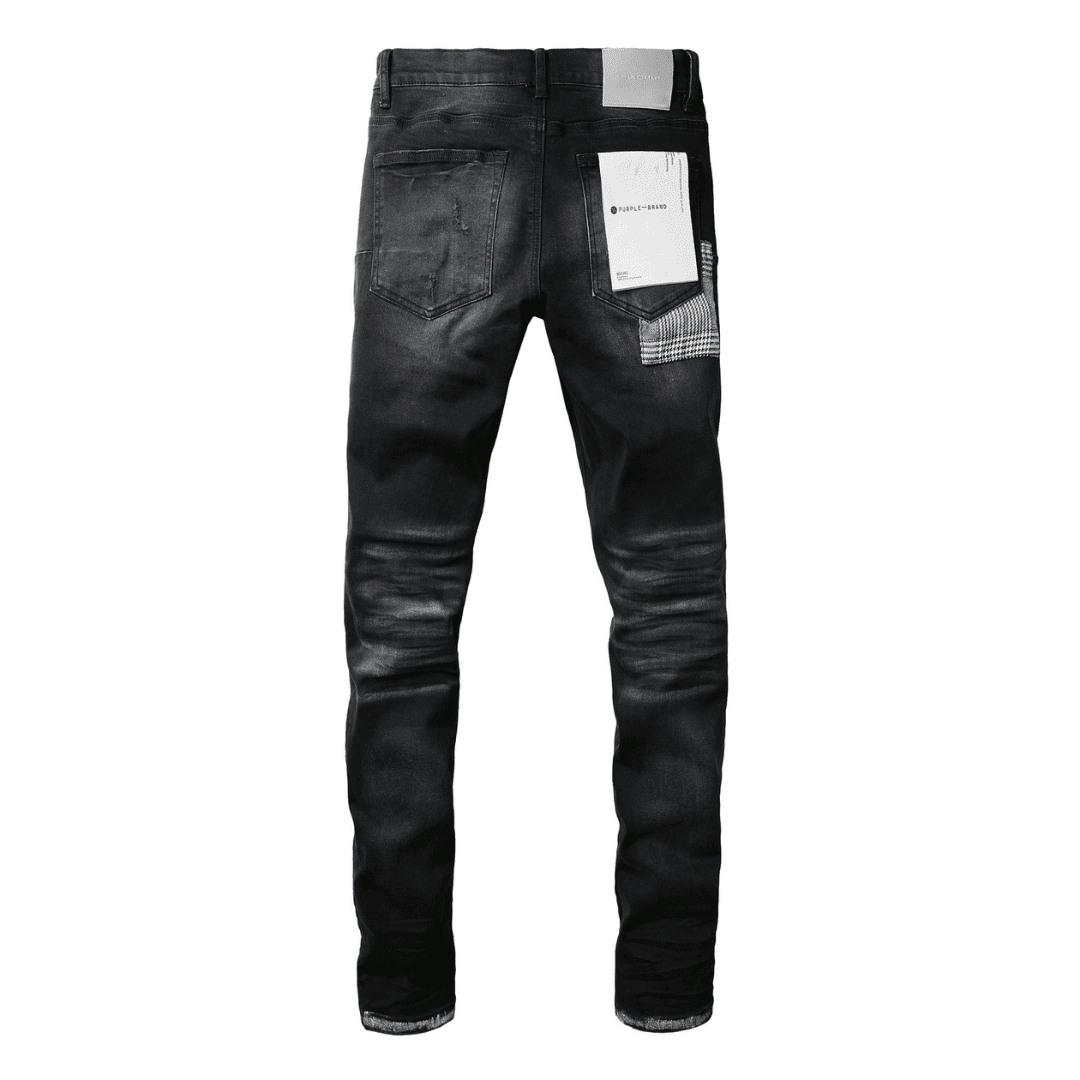 Purple Gradient Black Jeans - Novell "Fashion"