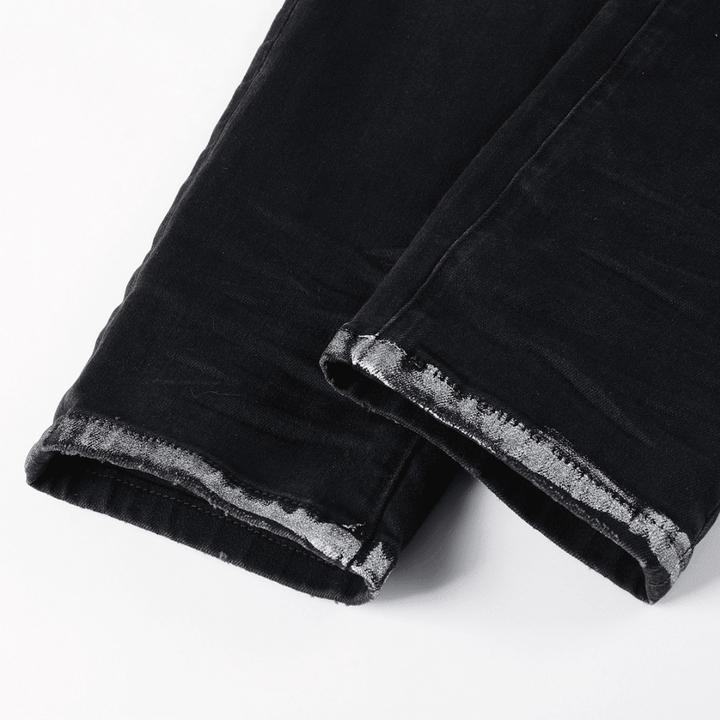 Purple Gradient Black Jeans - Novell "Fashion"