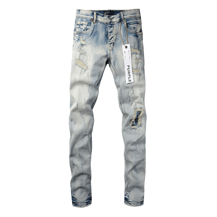 Purple Gradient Light Blue Jeans - Novell "Fashion"