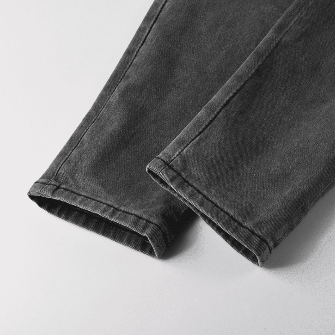 Purple Grey Diamonds Jeans - Novell "Fashion"