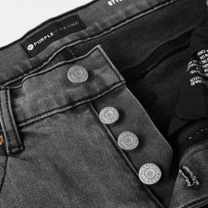 Purple Grey Diamonds Jeans - Novell "Fashion"