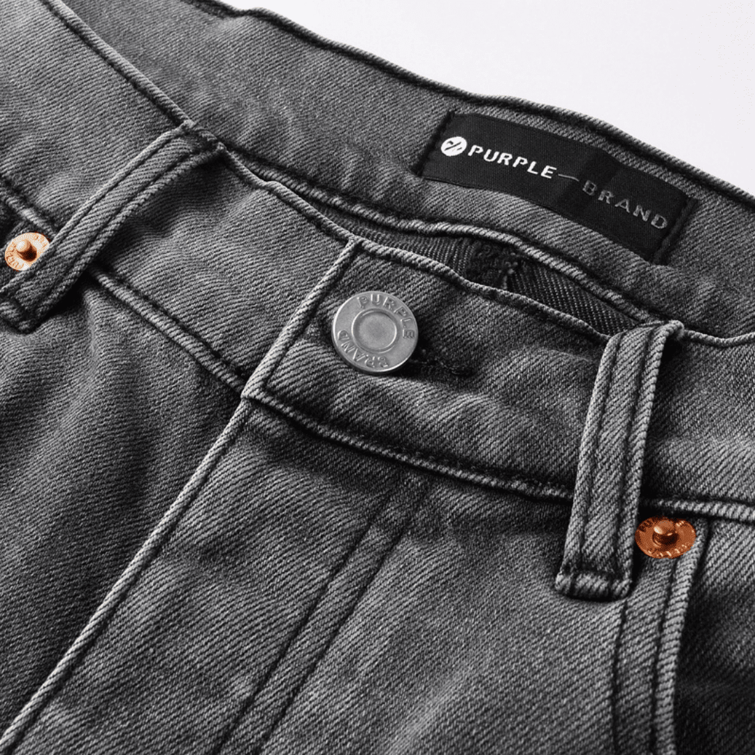 Purple Grey Diamonds Jeans - Novell "Fashion"