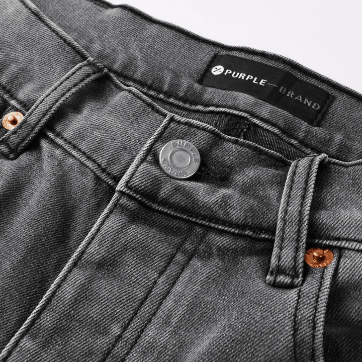 Purple Grey Diamonds Jeans - Novell "Fashion"