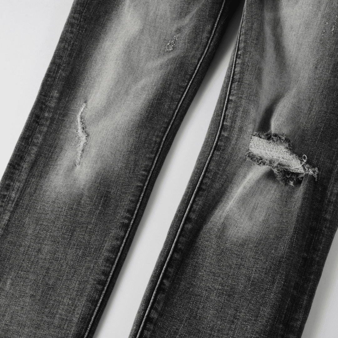 Purple Grey Jeans - Novell "Fashion"