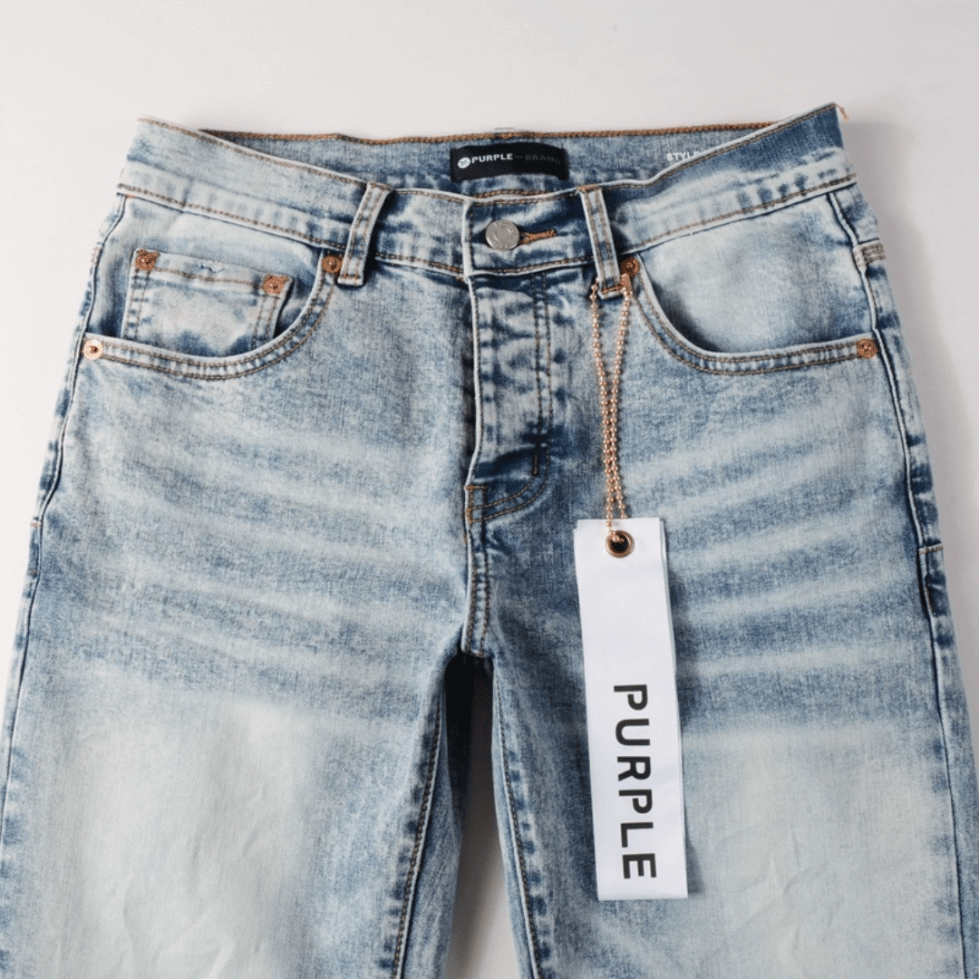 Purple Light Gradient Jeans - Novell "Fashion"