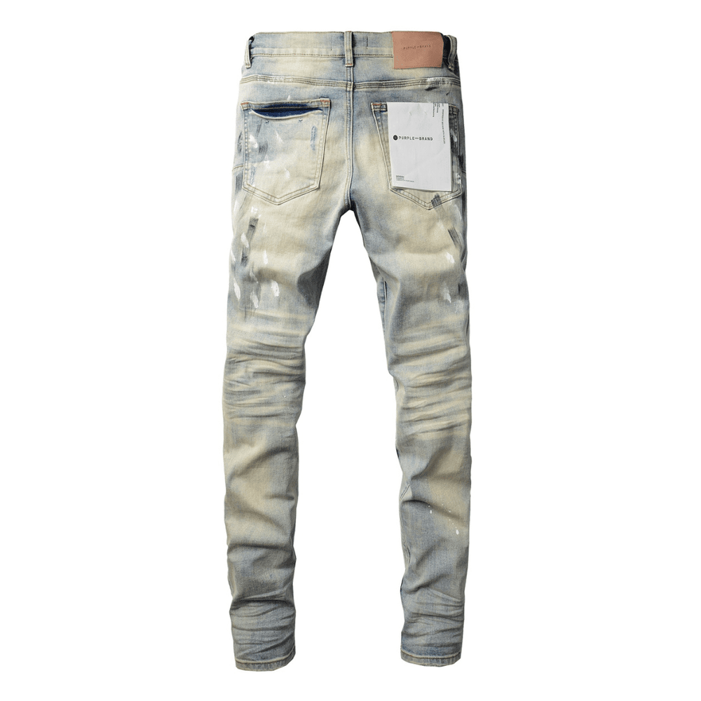 Purple Paint Blue Jeans - Novell "Fashion"
