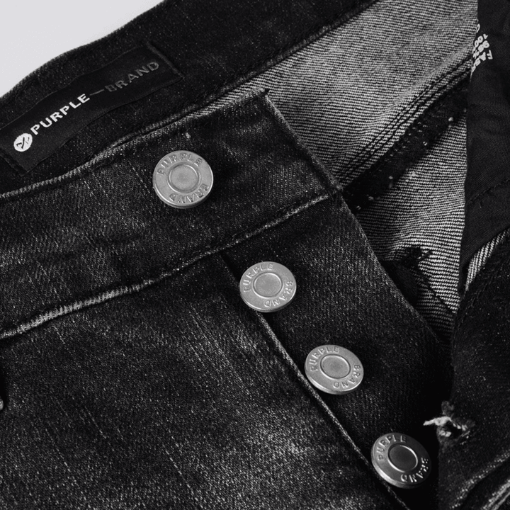 Purple Paint Ripped Jeans - Novell "Fashion"