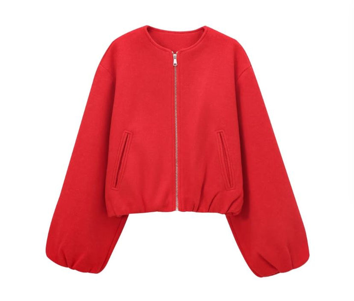 Virale Cropped Bomberjacke