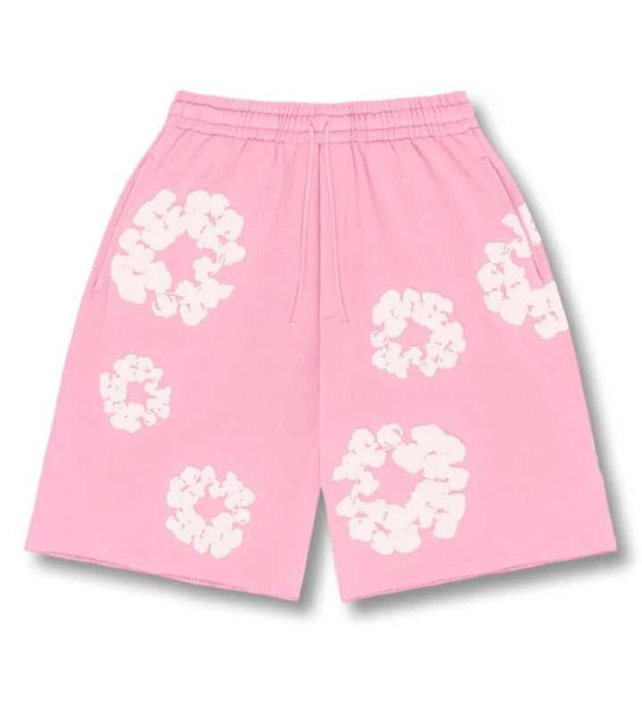 'FLOWER SHORTS' PINK