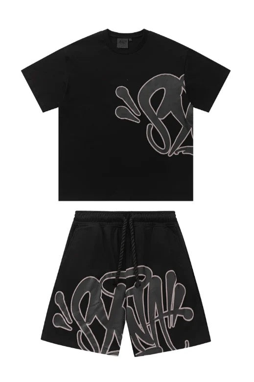 'GRAFFITI' Summer Set BLACK