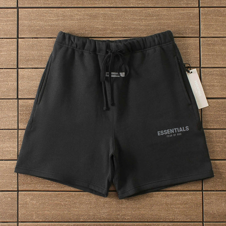 'ESSENCE' Shorts Black