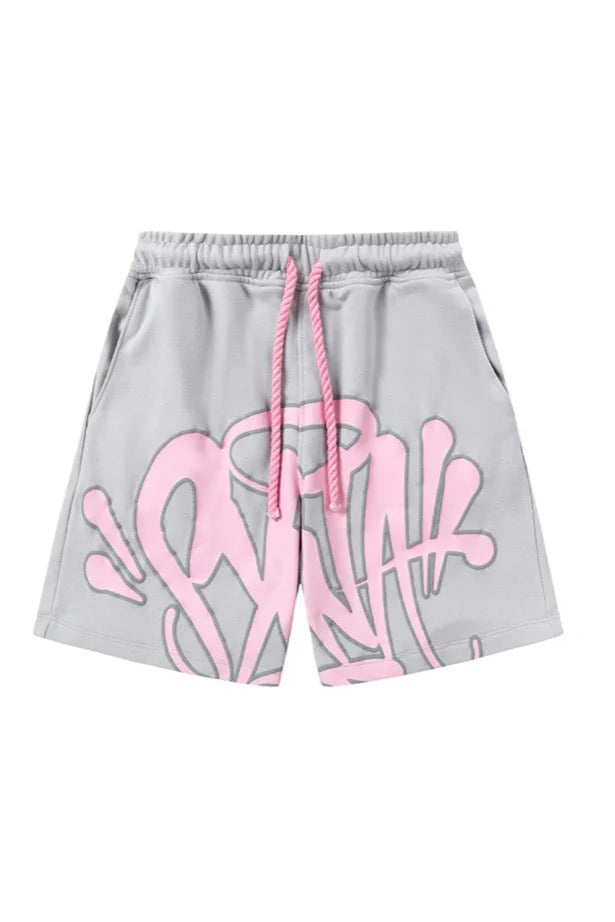 'Graffiti' Summer Set Grey Pink