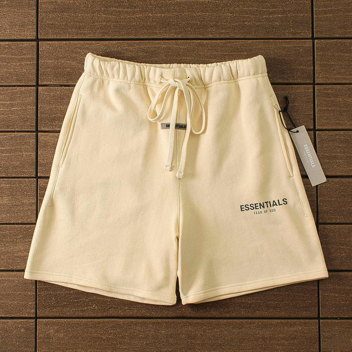 'ESSENCE' Shorts Beige