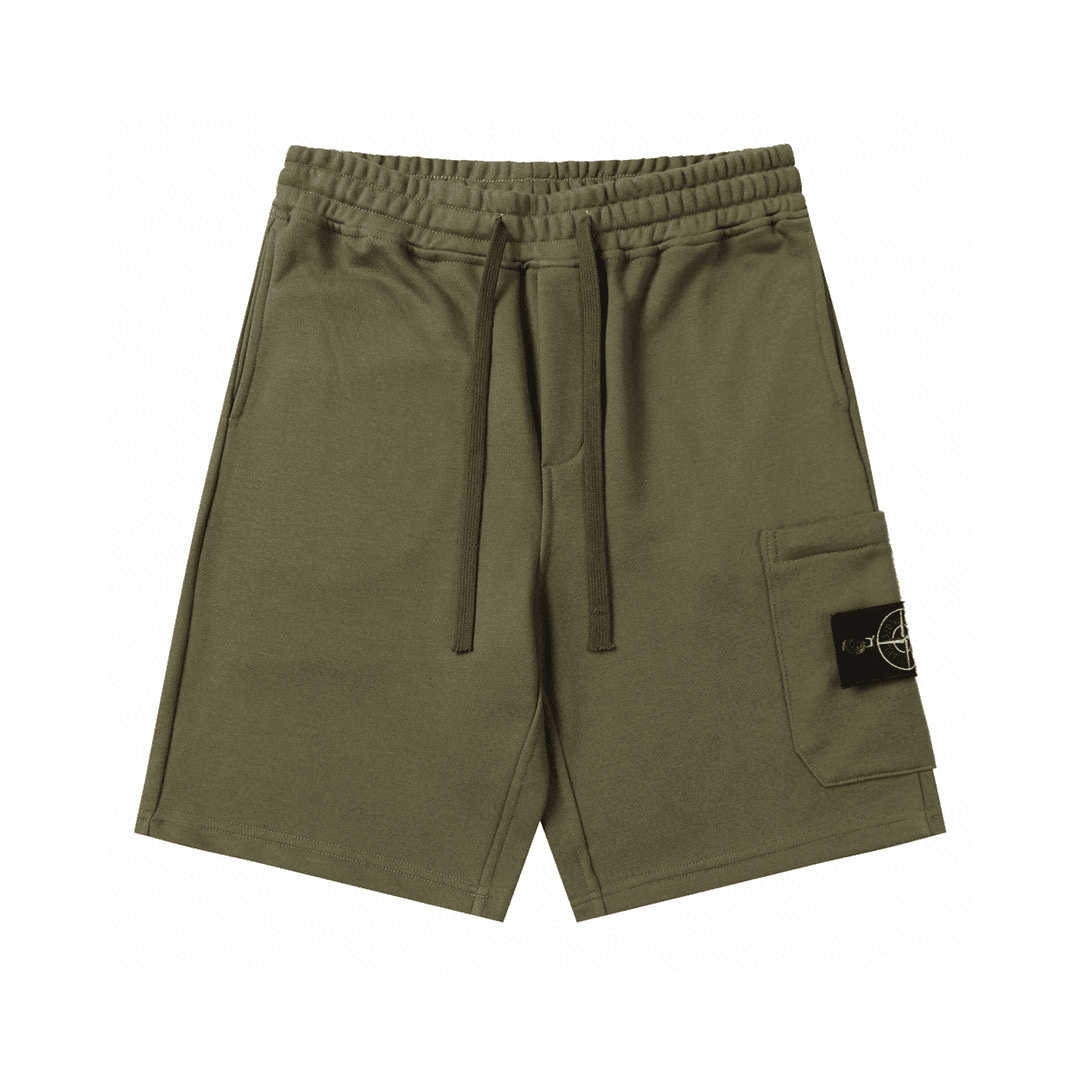 Stone Monogram Shorts - Novell "Fashion"