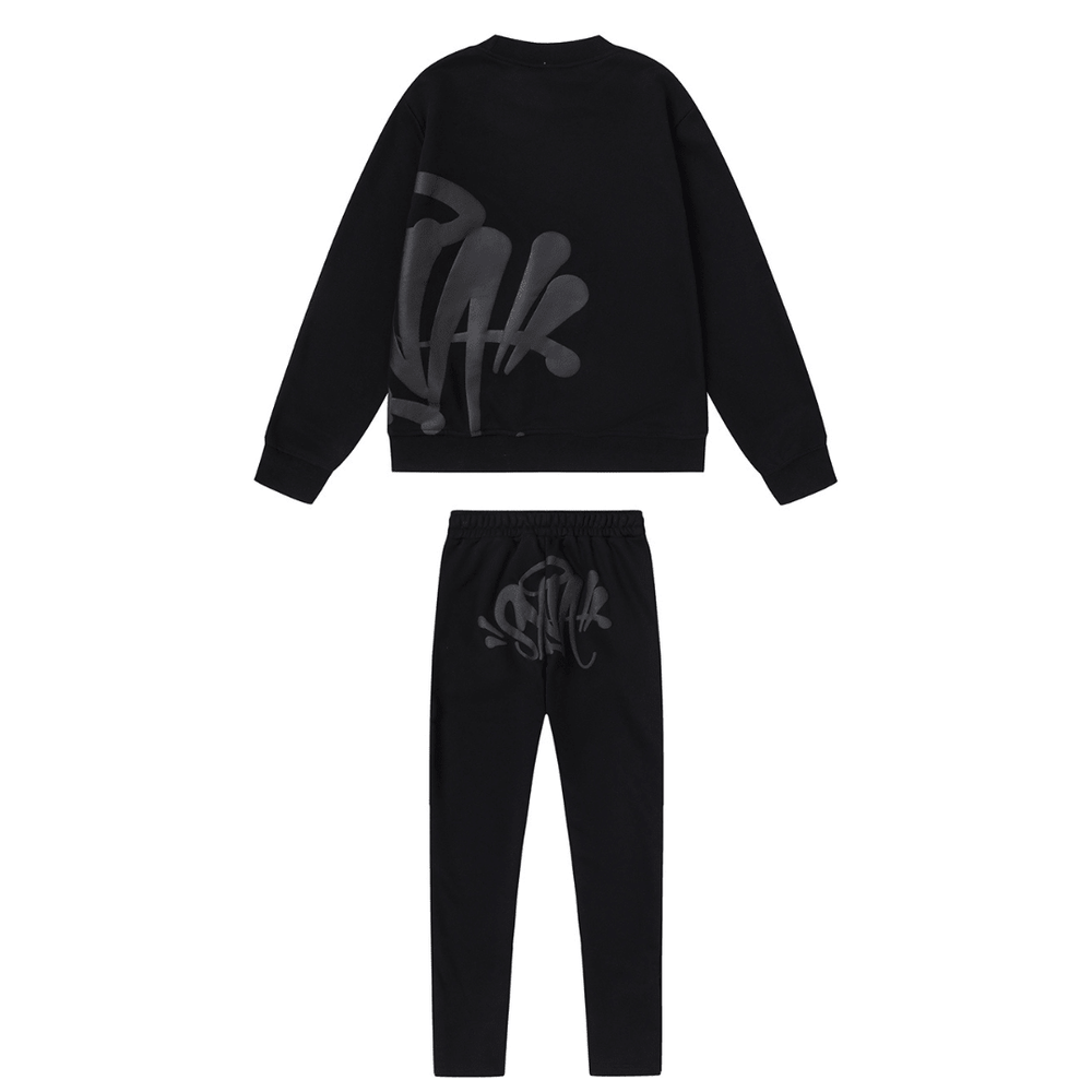Syna Monogram Black Tracksuit - Nov - ell - fas - ion