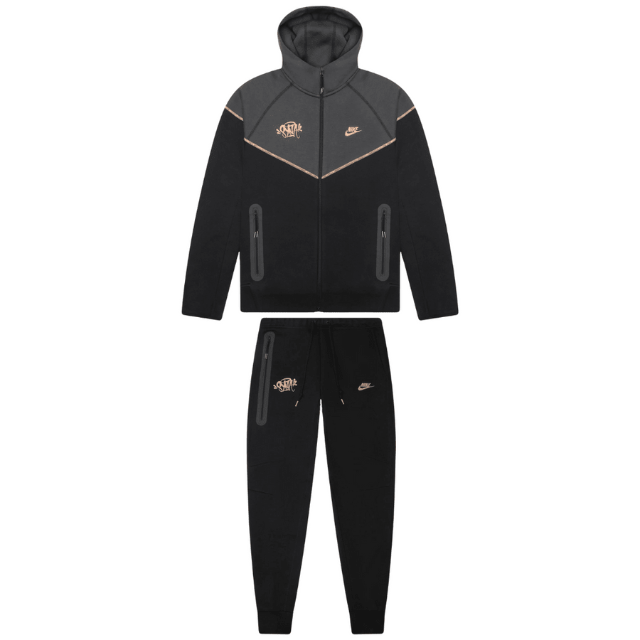 Syna Tech Black Tracksuit - Nov - ell - fas - ion